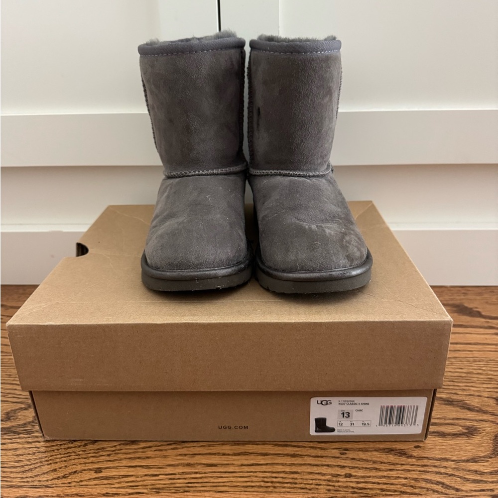 UGG Charcoal Sheepskin Boots